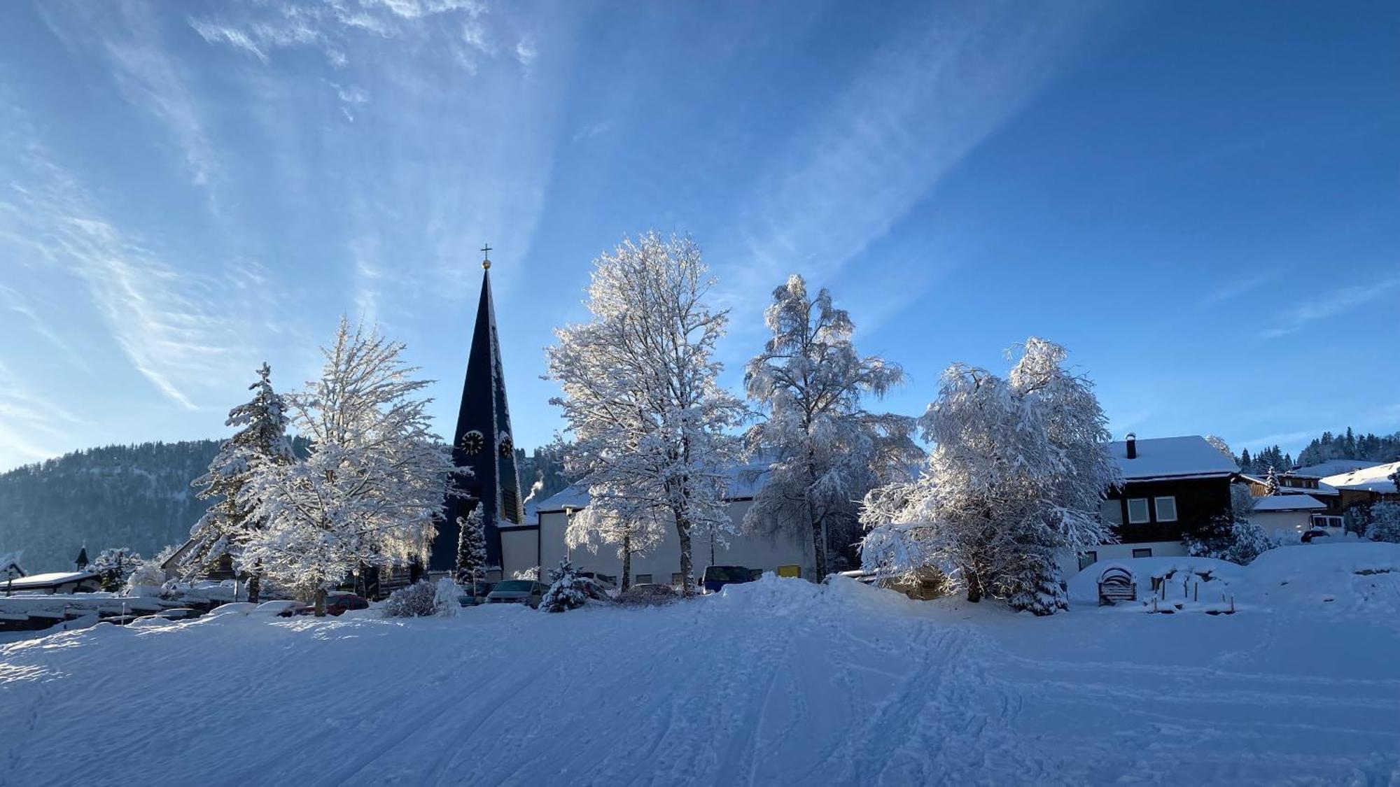 Appartamento FeWo Bergnest, Oberstaufen Steibis Esterno foto